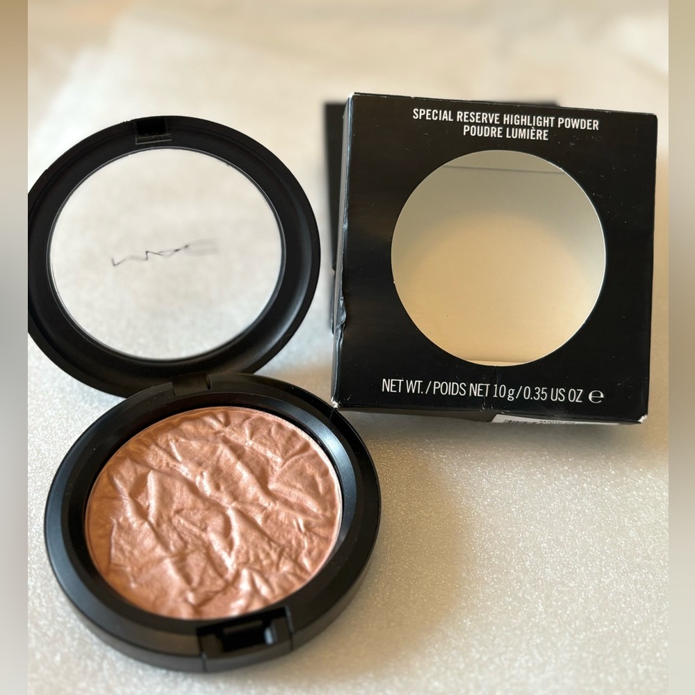 ✨New✨MAC Cosmetics Special Reserve Highlight Powder-Radiant & Soft-Rose Ole✨Rare